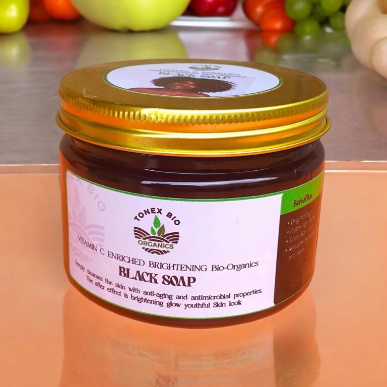 Bio-organic Black soap